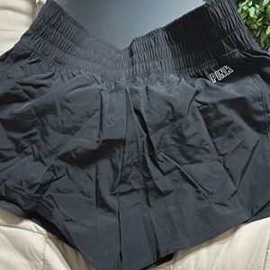 PINK Victoria's Secret Black Athletic Shorts